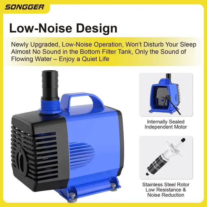 Mini Pompe à Eau 220V pour Perceuse Submersible Usage Domestique 35W à 150W Haute Efficacité Portable Installation Facile