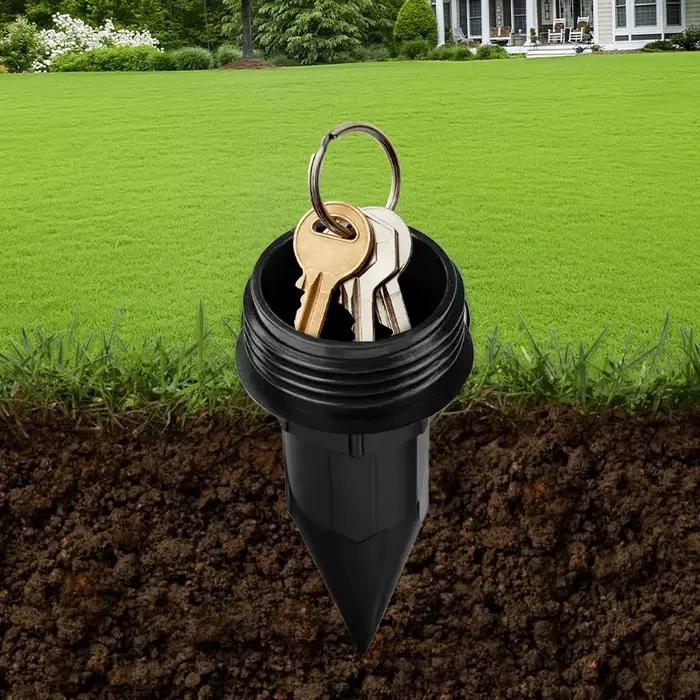 Cachette de clés de jardin