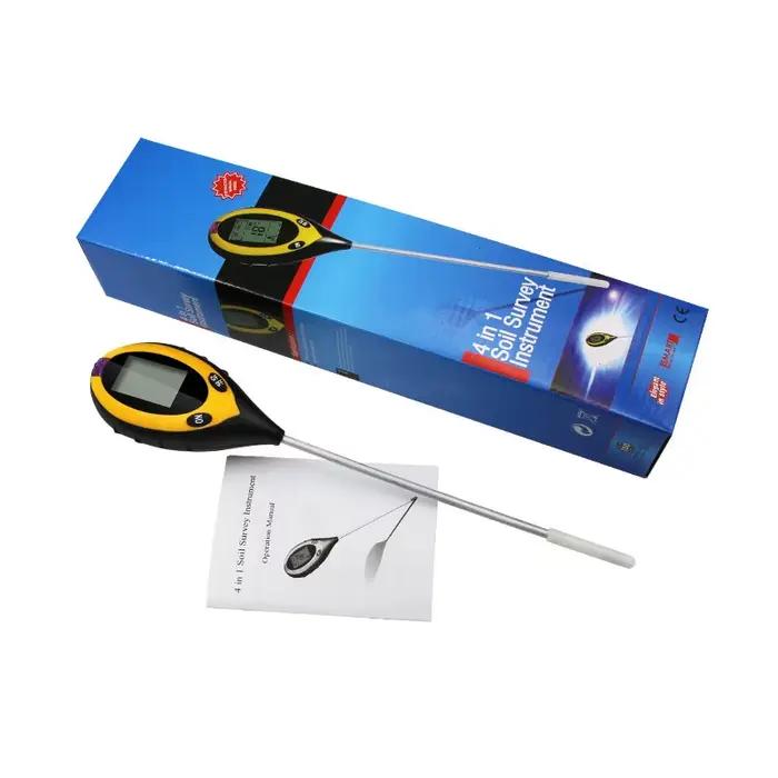 Testeur de pH du sol, testeur d'humidité du sol
