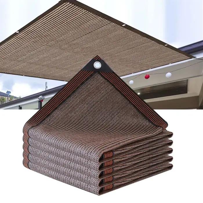 Ombre maille ombre jardin 3x3 auvent complet tissu décoration extérieure fournitures de jardinage couverture voiture parasol clôture ombrage filet Balcon