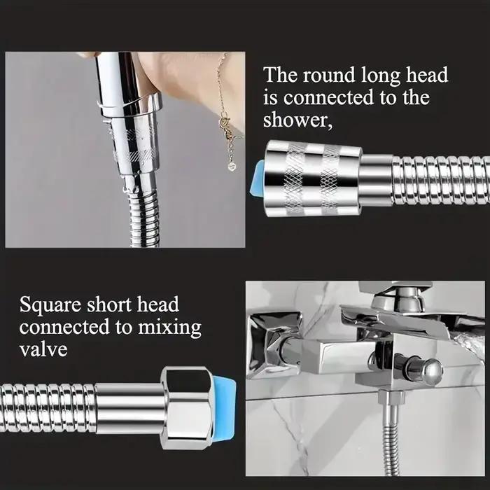 Tuyau de plomberie Flexible en acier inoxydable