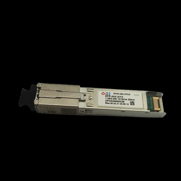 ODI V06 EPON Stick SFP GPON ONU Stick SFP GPON ONU bâton avec MAC SC 1310nm/1490nm Pon Module Ont 20KM Modem OLT ONU MAC XPON