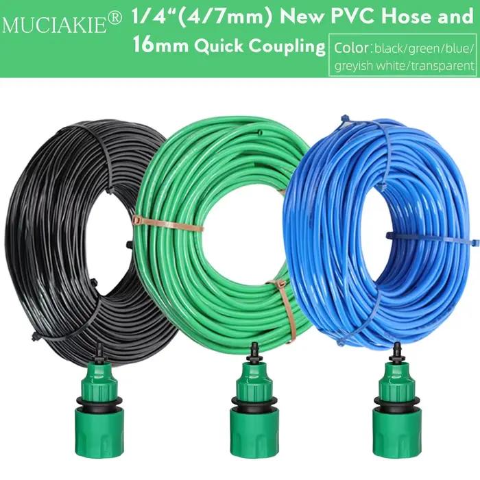 Tuyau d'irrigation en PVC transparent