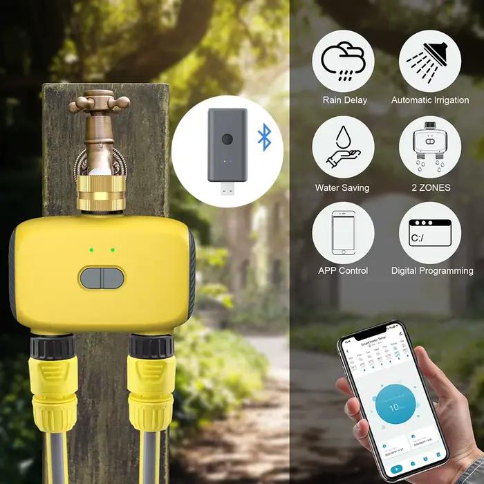 Minuterie d'eau intelligente Bluetooth 1/2 Zone