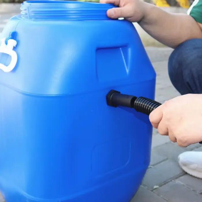 Kit de récupération d'eau de pluie série Rainwater Butt avec raccords filetés 3/4 et accessoires pour systèmes de