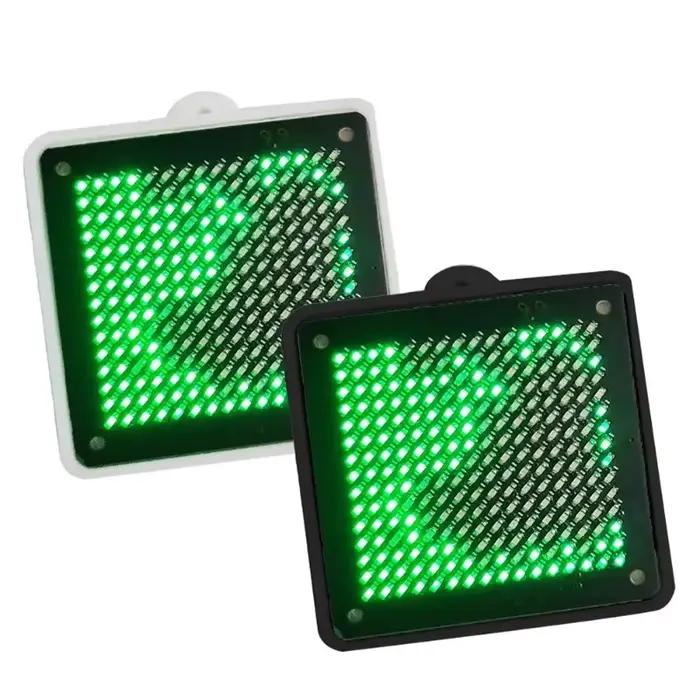 Ornements lumineux LED à simulation de courant d'eau