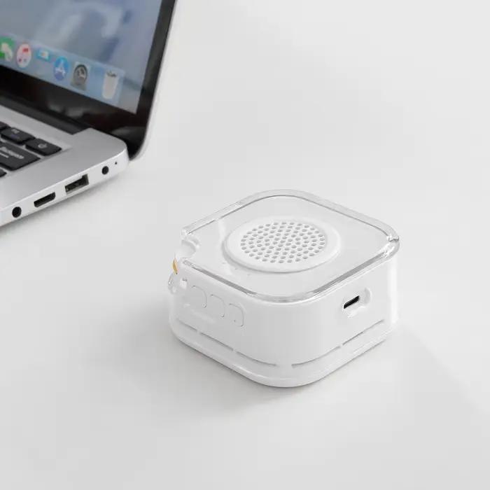 Machine à bruit blanc, 28 sons apaisants, veilleuse à 3 niveaux, détection automatique du bruit, aide au sommeil portable et haut-parleur Bluetooth