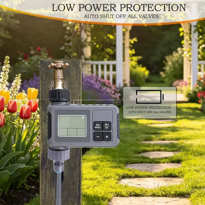 Minuterie d'eau de jardin électronique
