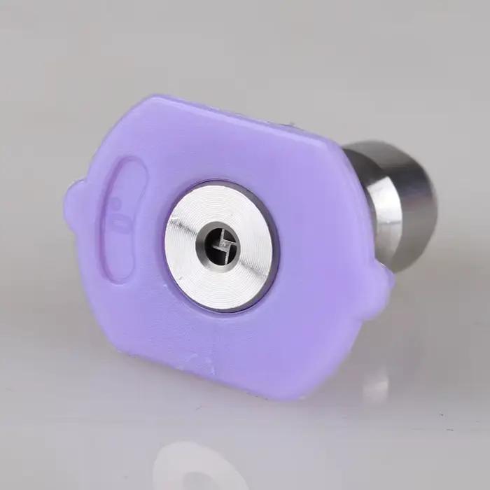 Nouvelles pointes de laveuse à brouillard par pulvérisation ; Faible pression ; Join rapide 1/4" ; Buse d'eau végétale à 4 voies