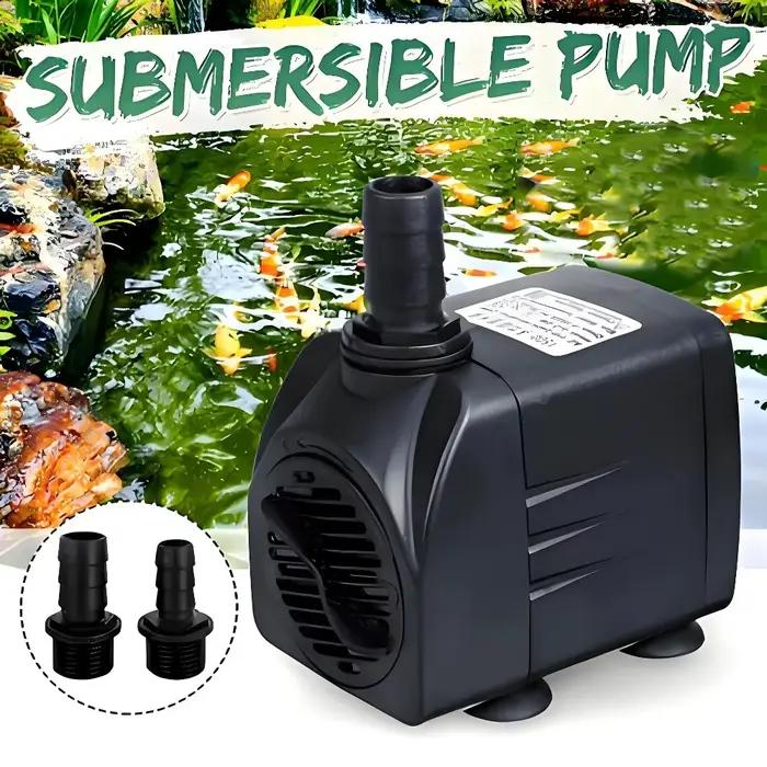 Pompe à eau submersible noire ultra-silencieuse