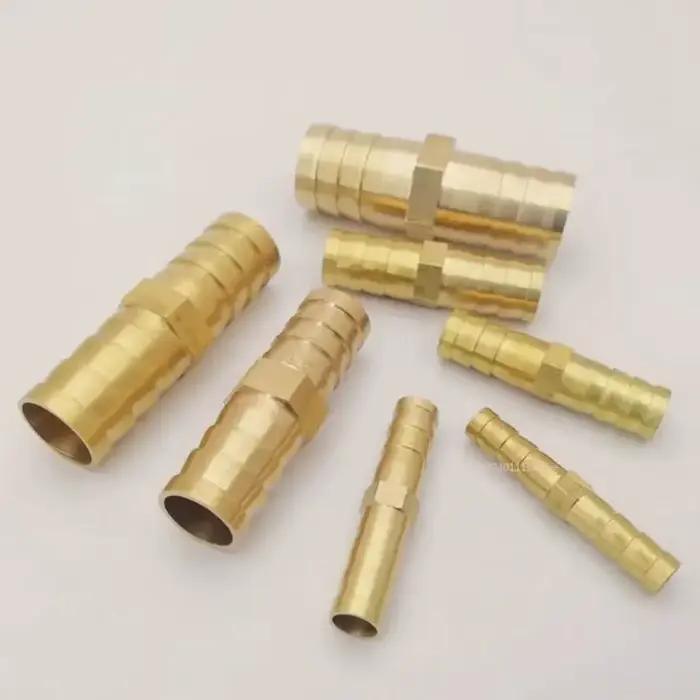 Raccord de tuyau droit en laiton 3 4 5 6 8 10 12 14 16 19 25mm