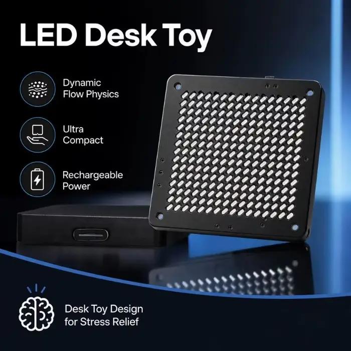 Ornements lumineux LED à simulation de courant d'eau