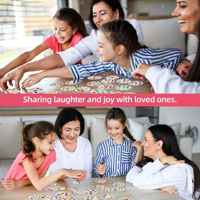 《Snappair : le jeu de société ultime pour l'association des observations avec 55 cartes》Jeu de cartes, jeu de société, idéal pour les réunions de famille, cadeau