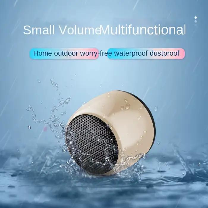 Petit haut-parleur Bluetooth sans fil, Mini caisson de basses pour téléphone Portable, Audio Portable d'extérieur, grand haut-parleur sonore