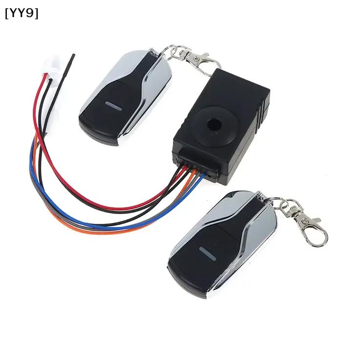 Système d'alarme antivol pour vélo électrique 36-72V, télécommande sans fil, verrou de sécurité intelligent pour vélo électrique et scooter[][YY][YY9]