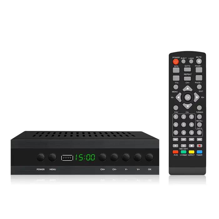 Récepteur satellite TV 2026 JN-821T2, décodeur TDT HD espagnol, décodeur numérique TDT HD DVB-T2 H.265 HEVC FTA PVR, adaptateur TV SCART, décodeur STB