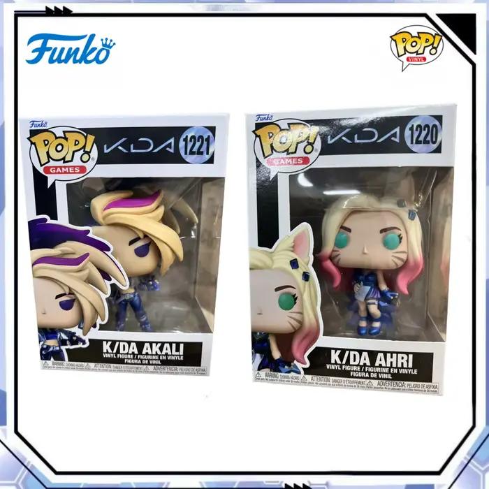 Funko POP! Figurine officielle limitée League of Legends K/DA Ahri Evelynn Kai’Sa Akali, cadeau de collection pour les fans du jeu LOL