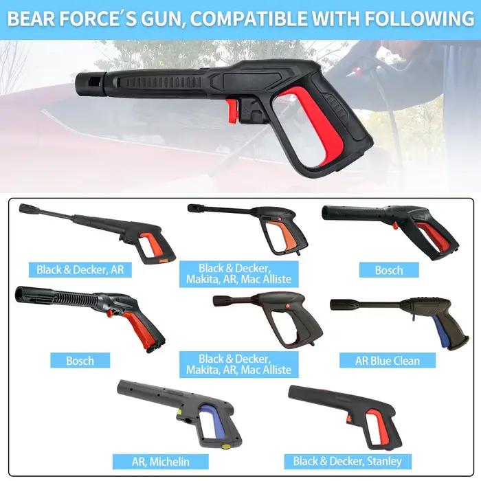 Nettoyeur haute pression pistolet de pulvérisation Jet Lance buse laveuse de voiture Jet