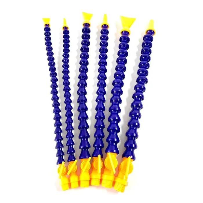 Tube pneumatique 1/4 "3/8" 1/2 "BPS filetage mâle en plastique Flexible eau huile liquide de refroidissement tuyau