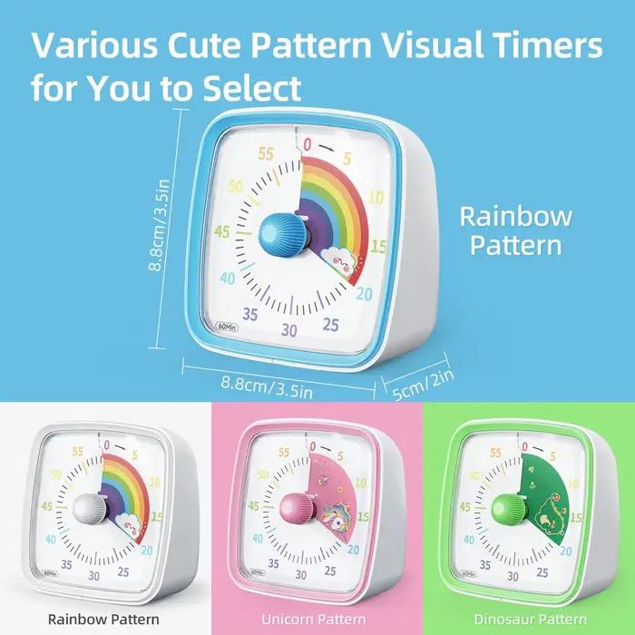 Minuterie d'apprentissage visible pour veilleuse pour enfants
