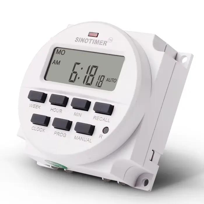 SINOTIMER marque minuterie hebdomadaire numérique 7 jours Programmable
