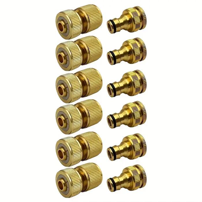 Jeu de connecteurs de tuyau en aluminium Standard ue