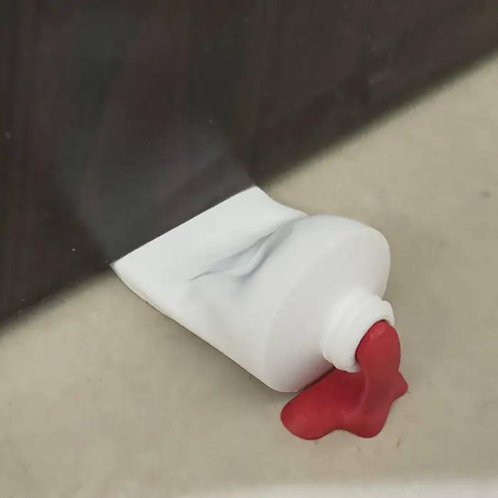 Butée de porte décorative peinte, protège les sols des chocs, idéale pour les chambres, cuisines, hôtels, bureaux, décoration intérieure durable