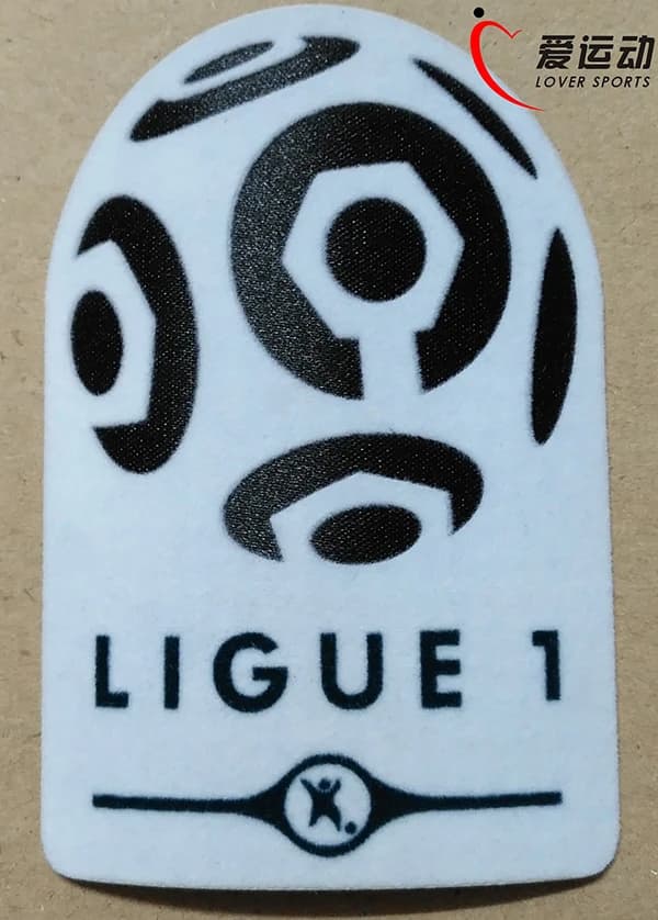 France Ligue 1 patch de football NICE Marseille Monaco Lyon patch Championnat de France de football 