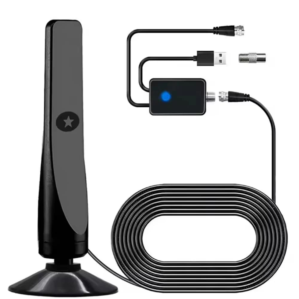 Antenne TV intelligente pour chambre, antenne numérique pour les chaînes locales, prend en charge la