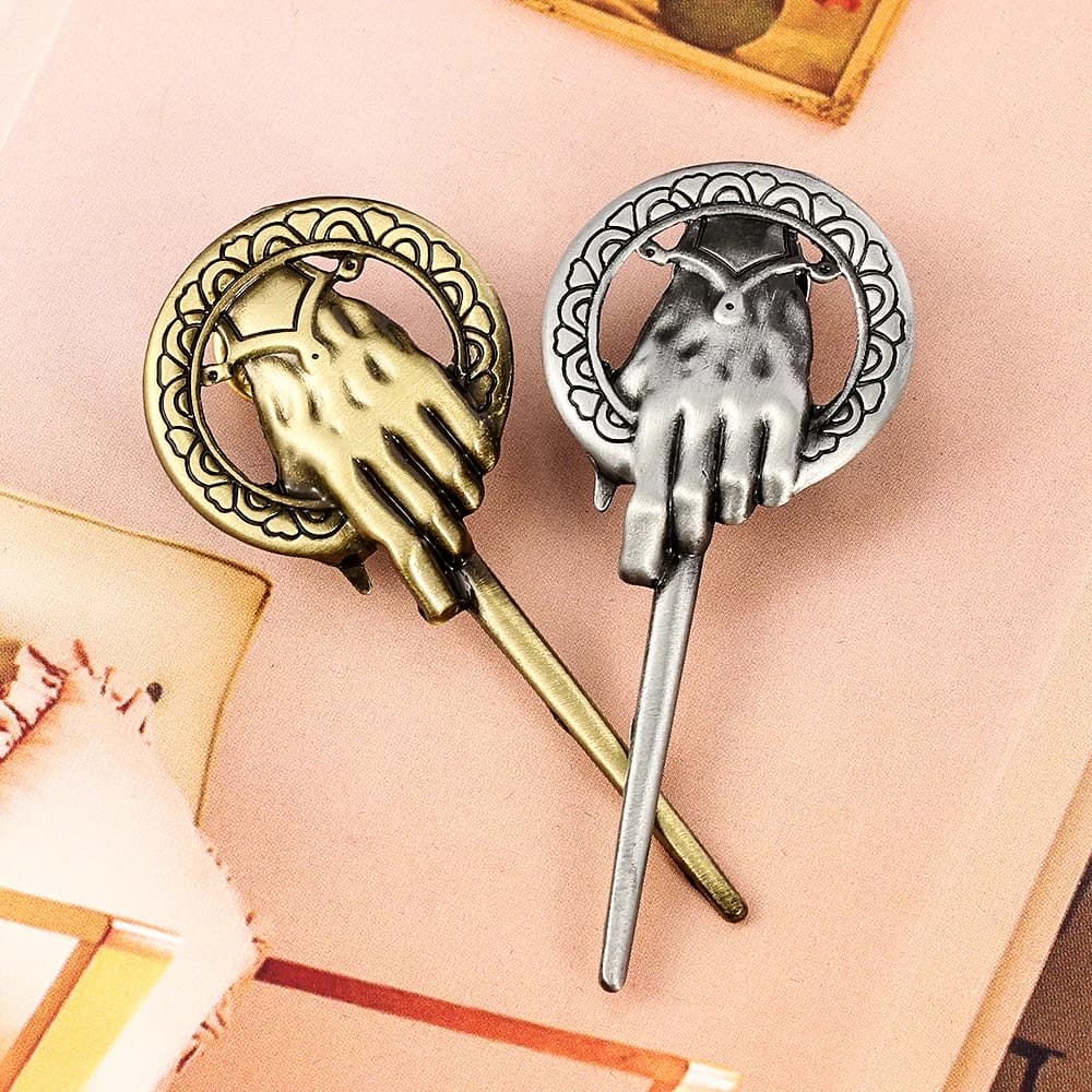 Main du roi broche film chanson de glace et de feu Punk Vintage mode haute qualité vêtements accesso