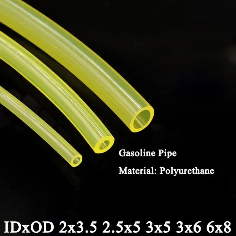 1/5M tuyau de conduite de gaz de carburant tuyau de chaîne ligne d'essence pour tondeuse tronçonneus
