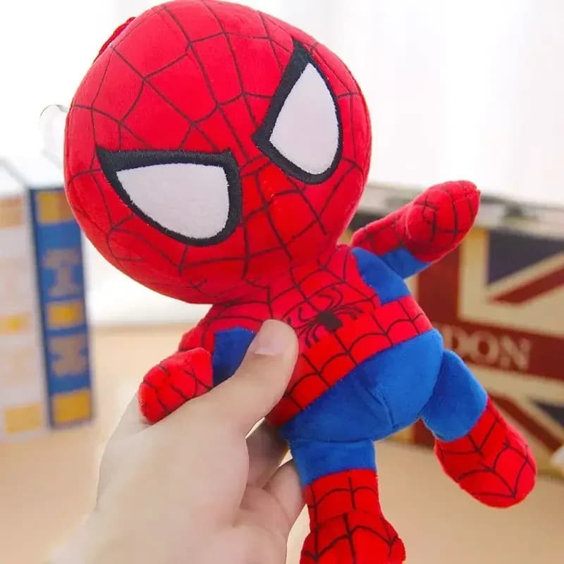 27 cm homme Spidermaned jouets en peluche poupées de film Marvel Avengers doux en peluche héros Capt
