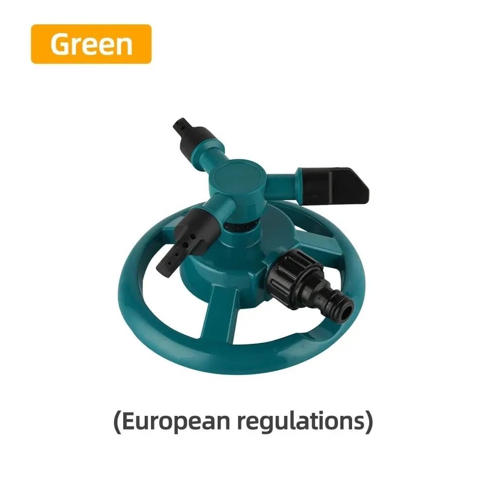 Buse d'arrosage automatique à 360 degrés, pulvérisation d'eau rotative, pour jardin et pelouse, four