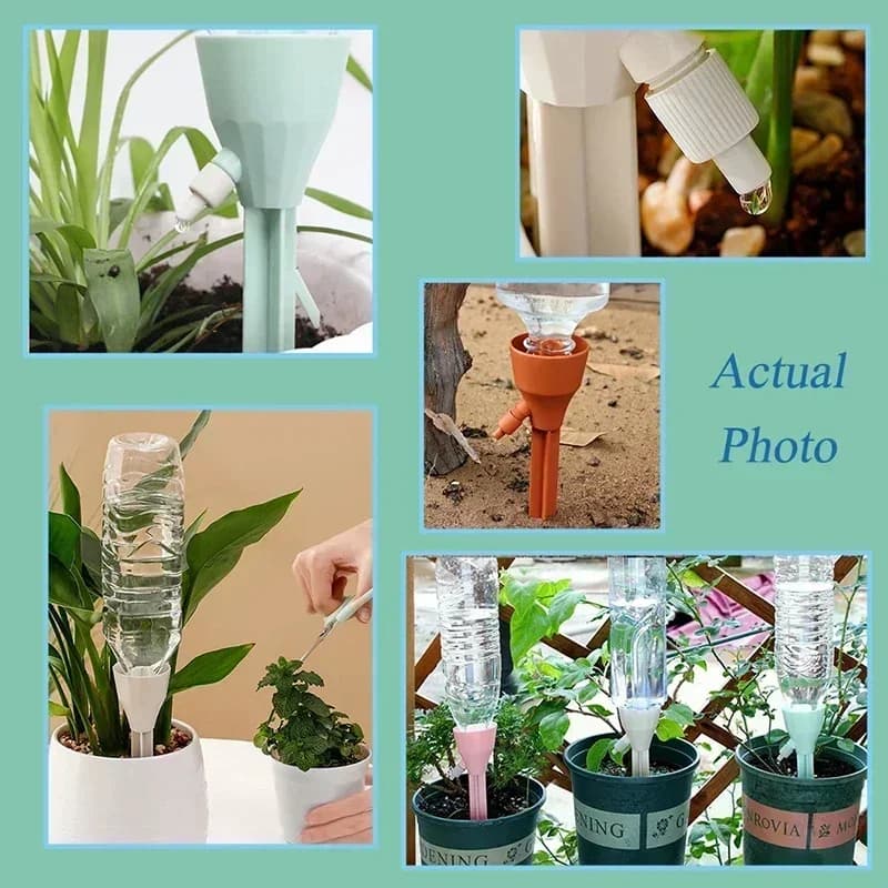 Système d'irrigation goutte à goutte réglable, pointe d'arrosage automatique pour plantes d'intérieu