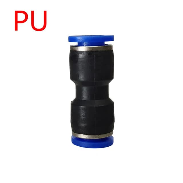 1 pièces raccord pneumatique tuyau connecteur Tube Air raccords rapides eau poussée dans tuyau coupé