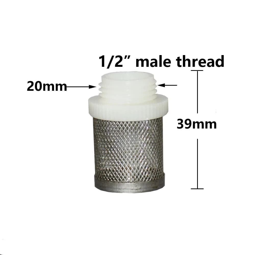 Filtre de tuyau de Protection de pompe à eau, 6-19mm, filtre d'irrigation goutte à goutte, adaptateu