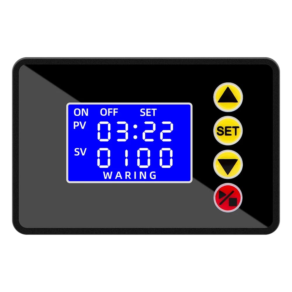 Timer-Minuterie programmable avec affichage numérique LCD, micro-ordinateur, contrôleur de temps, AC