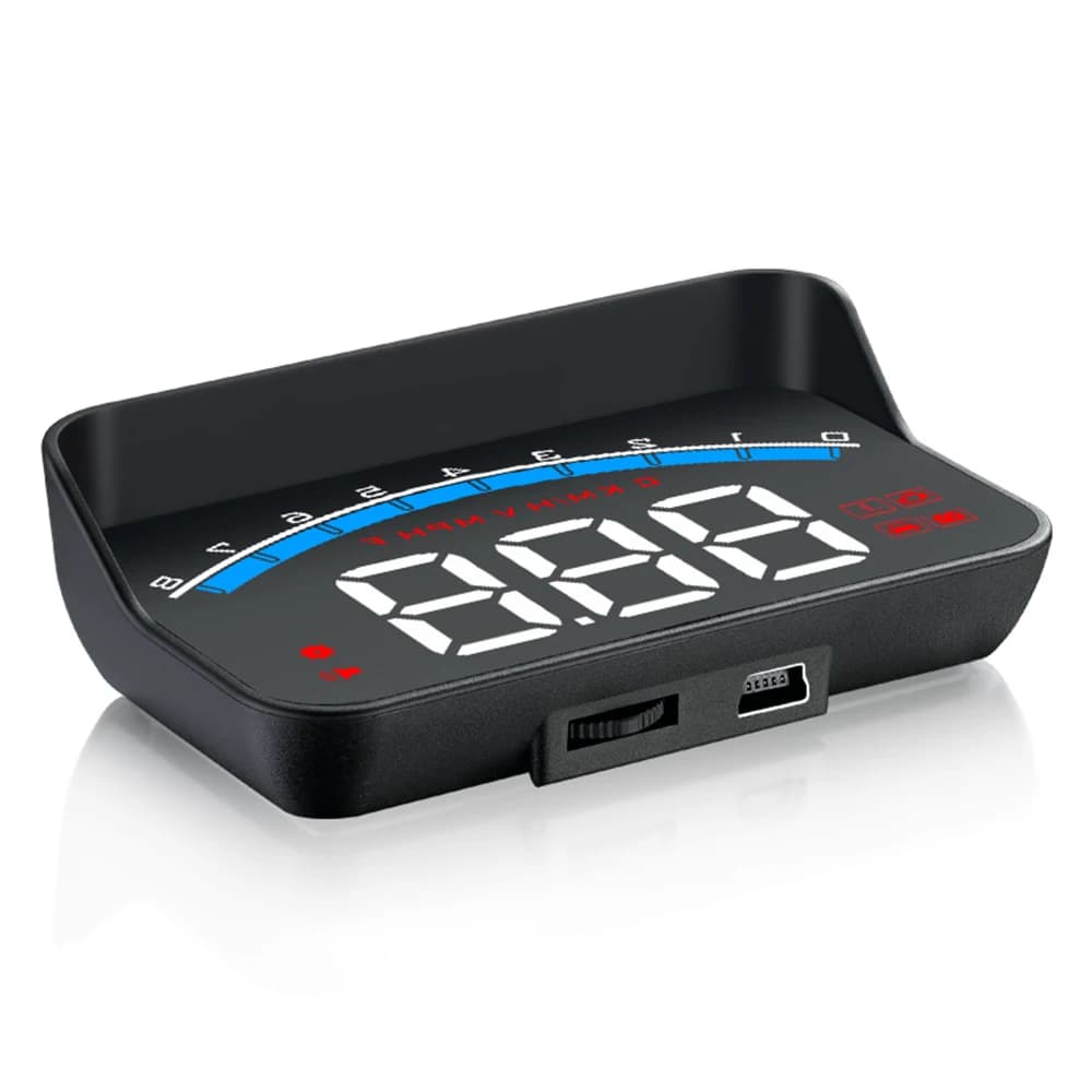 Projecteur de pare-brise M6S OBD pour voiture, affichage tête haute, compteur de vitesse LCD, affich