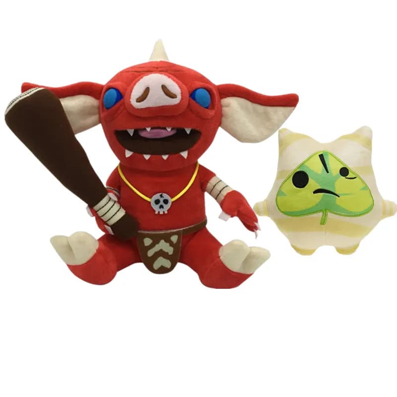 Zelda Breath Of the Wild Bokoblin Korok Forest Krog poupée en peluche doux Animal en peluche pour en
