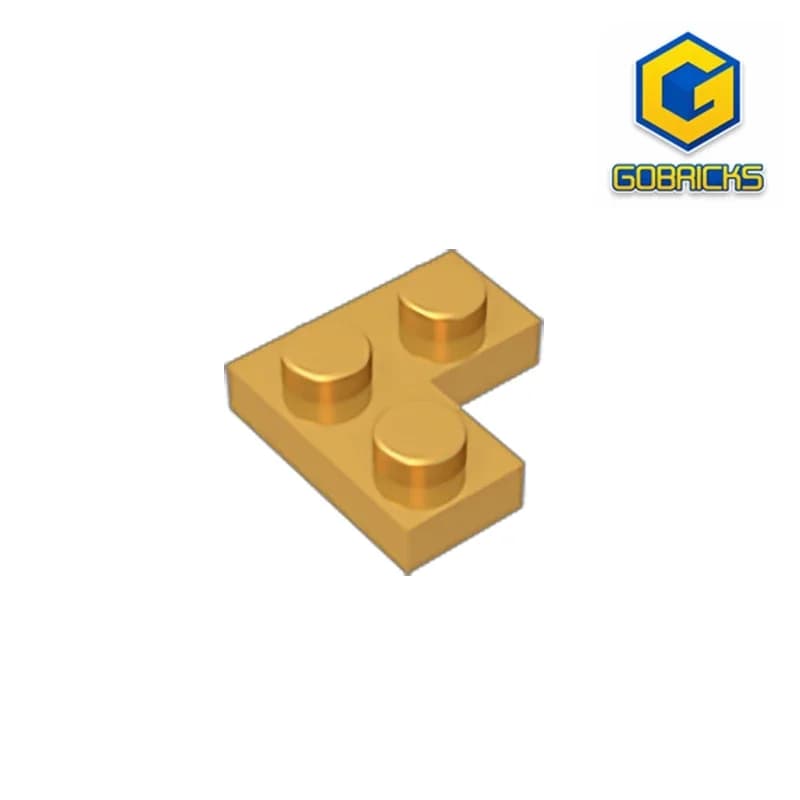Gobricks GDS-585 plaque 2x2 coin compatible avec lego 2420 pièces de blocs de construction éducatifs