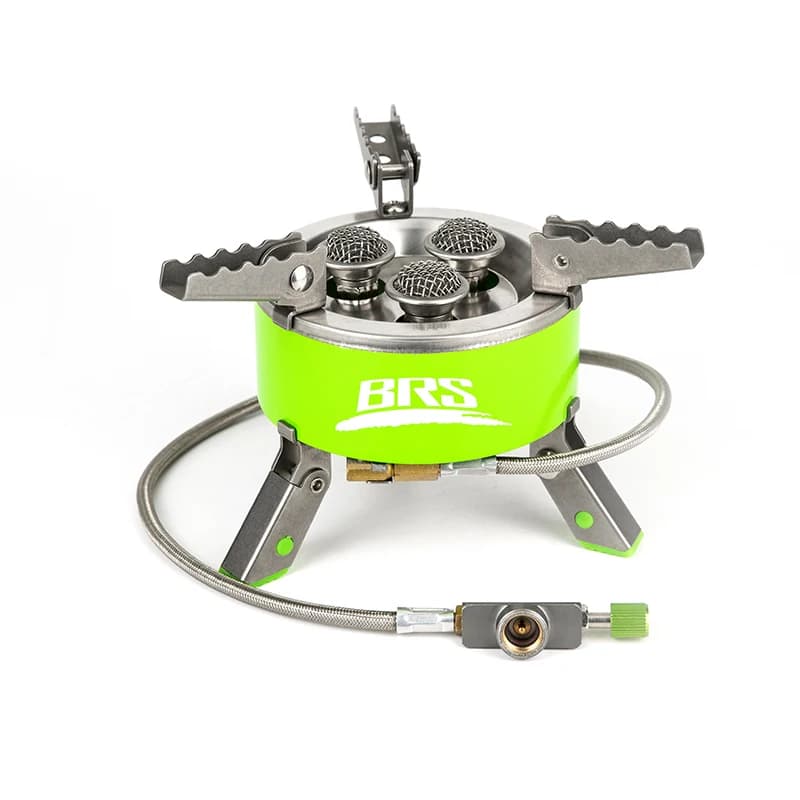 Brûleur BRS 4200W 7000W, cuisinière à gaz de Camping en plein air pliable, four de pique-nique de ra
