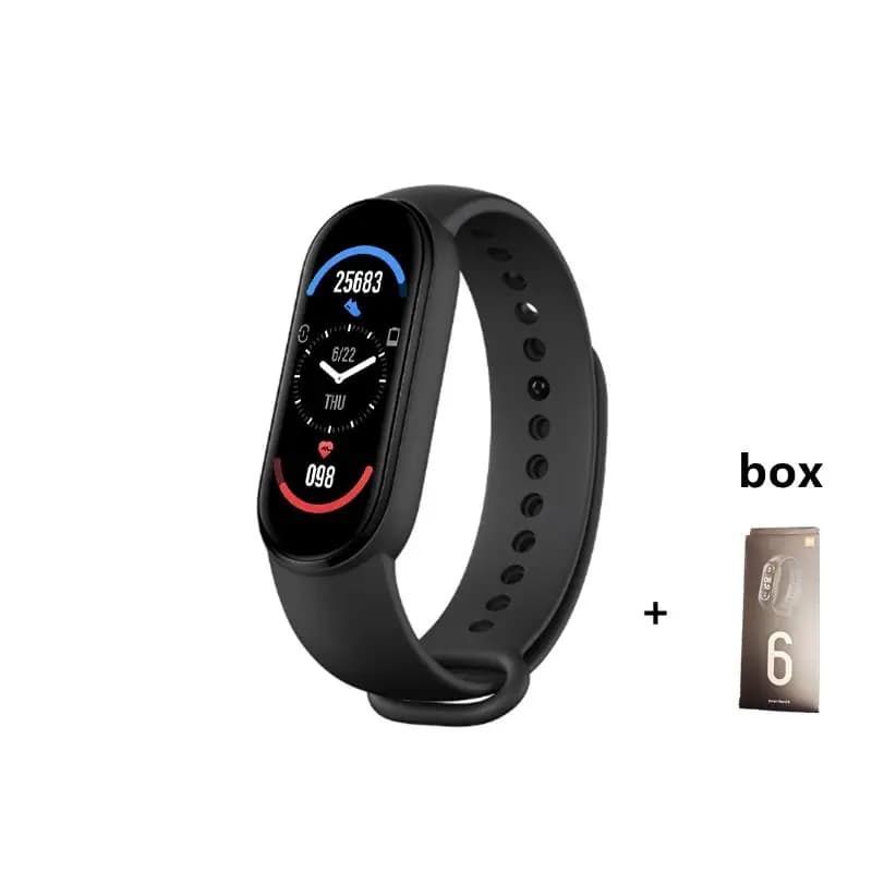 M6 montre intelligente écran couleur comptage de pas Multi Sport Mode Fitness rappel de Message phot