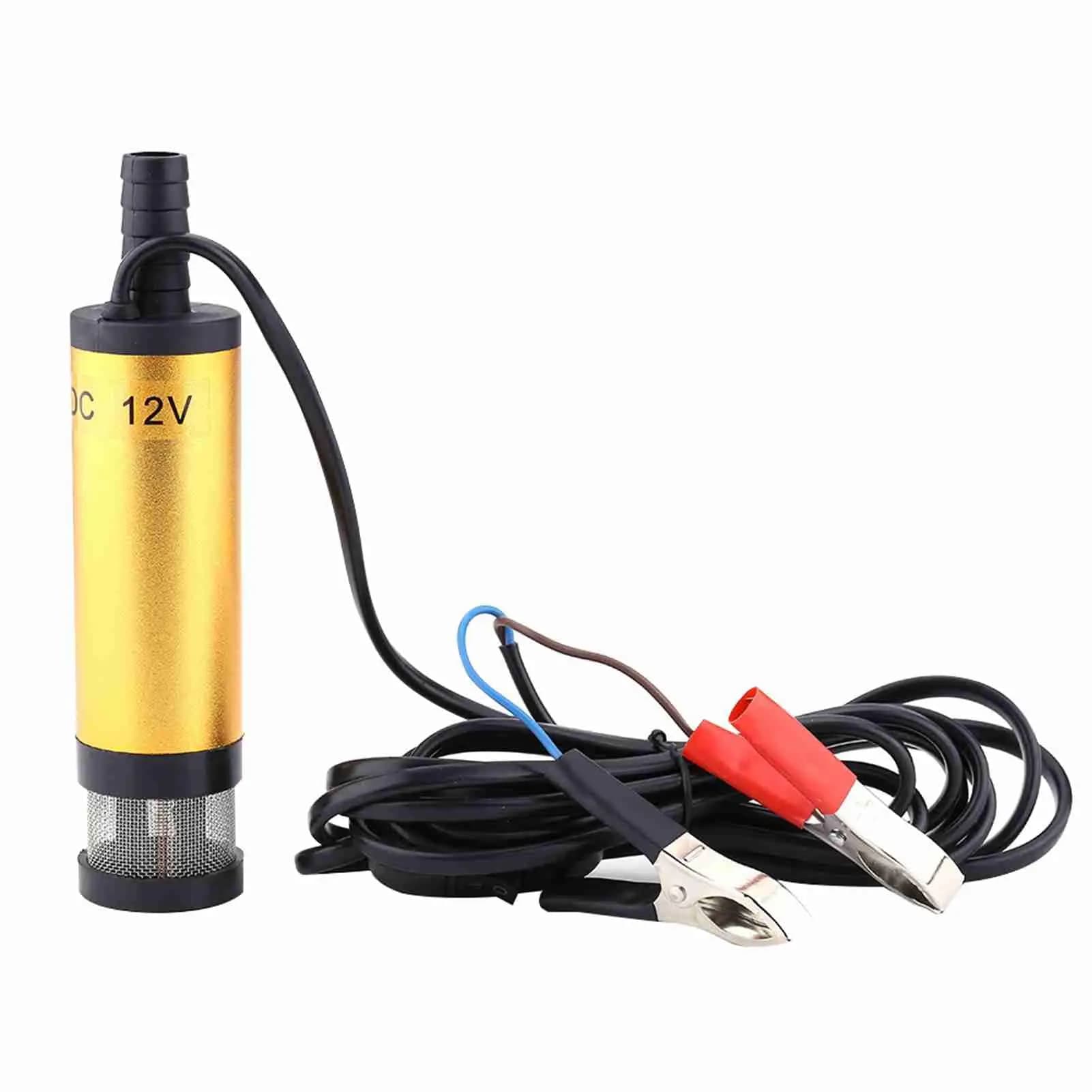 Pompe à eau submersible 12V CC, pompe de transfert d'eau 12V, mini pompe à eau 8500 tr/min, petite p