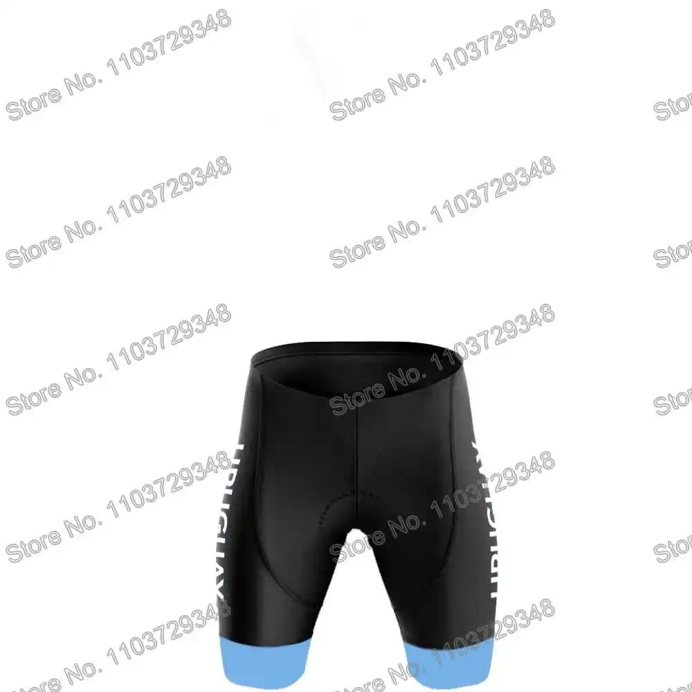 Équipe nationale d'Uruguay 2025 Champion du monde Vêtements de cyclisme Été Ensemble de maillot de c
