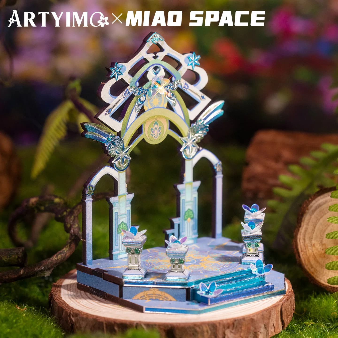 Puzzle 3D en métal MU Artemis MIAO, kit d'assemblage DIY, casse-tête, décoration de bureau, cadeau d