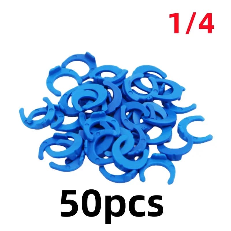 Tube de tuyau en plastique pour aquarium, raccord rapide, coude d'eau RO, couplage de tuyau allergiq