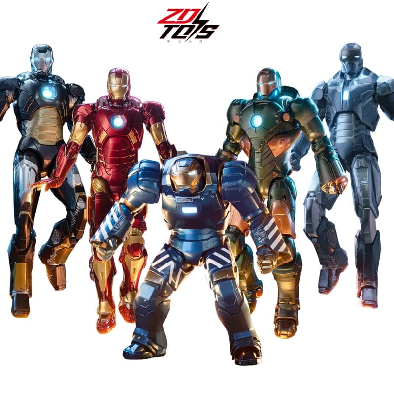 ZDTDS Original Iron Man MK37 marteau MK12 MK38 Igor MK9 fer Patriot guerre Machine légendes Avengers