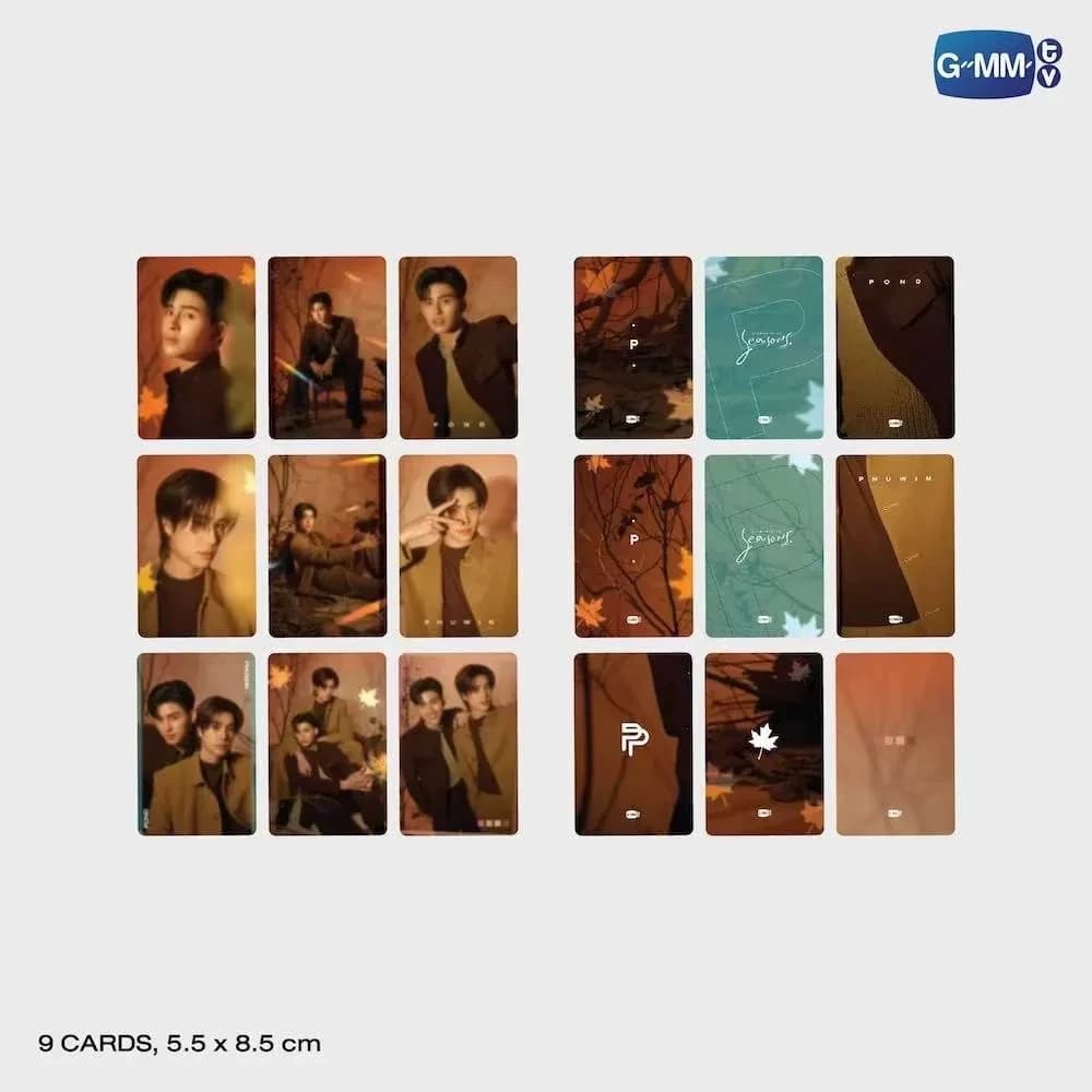 Ensemble de photocartes exclusif officiel Gmmtv Williamest Pondphuwin Joongdunk Taynew Nantam Bounpr