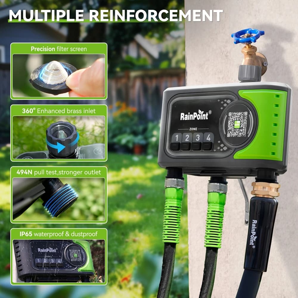 WiFi minuterie d'eau 4 Zones
