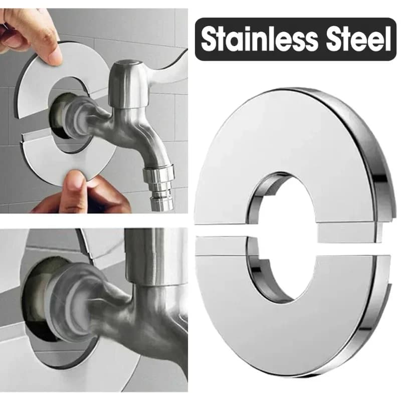 HODecorative-Couvercles Ronds en Acier Inoxydable